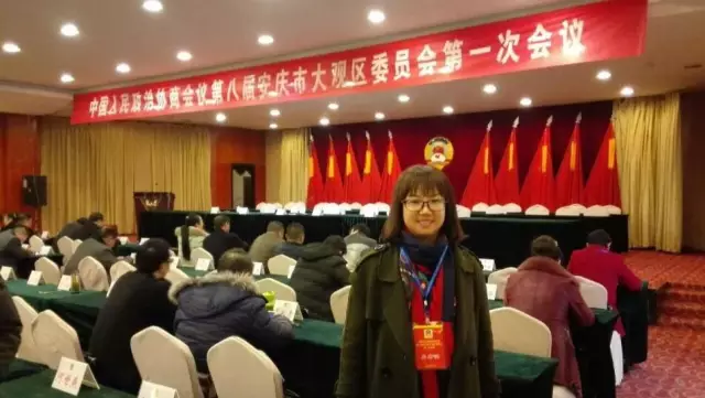 总经理查赛琴出席大观区政协第八届第一次会议